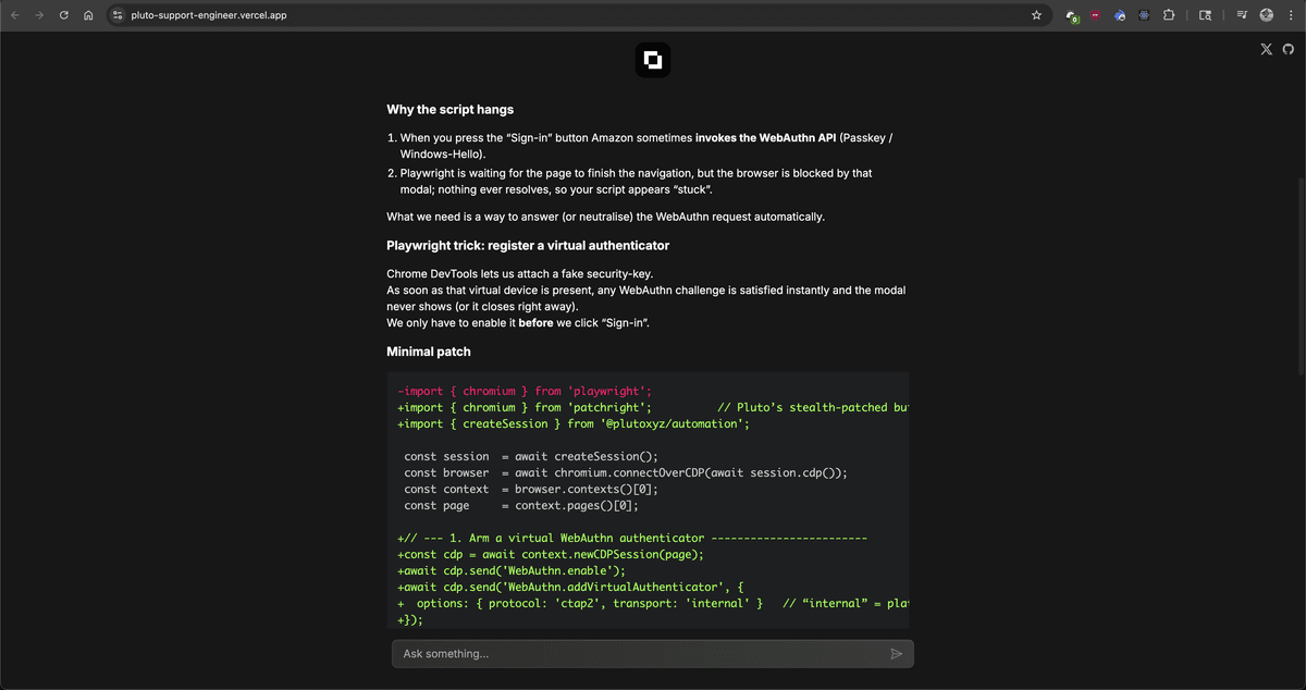 Building an AI Support Engineer: How I Built the Pluto RAG Chatbot
